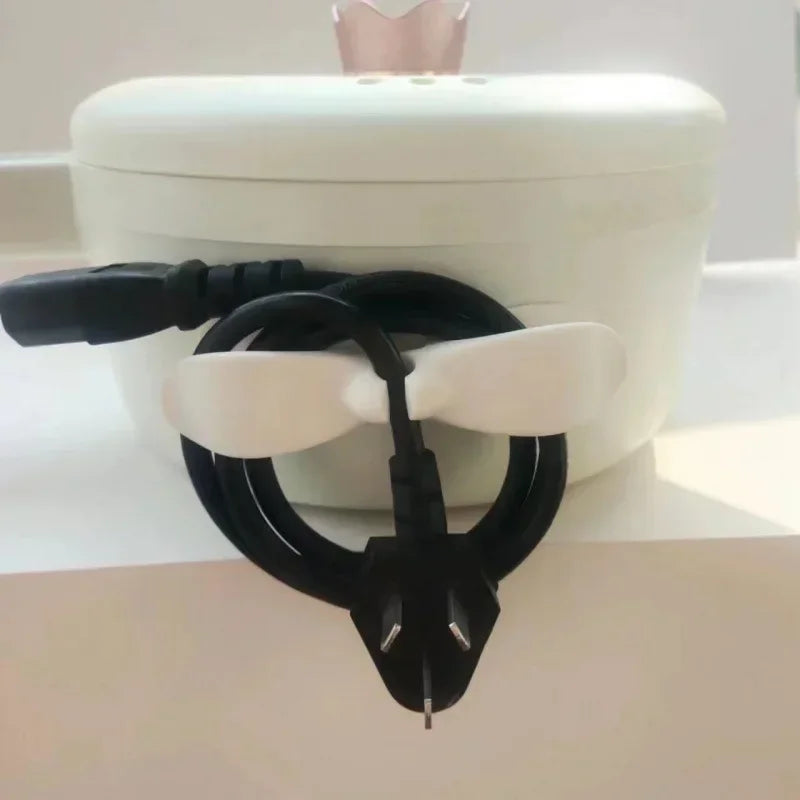 No-Trace Power Cord Winder, Cable Organizer, Household Wire Management Fixer for Kitchen Storage Tool